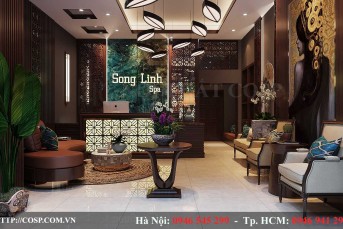 Thiết kế spa Song Linh - Hải Phòng